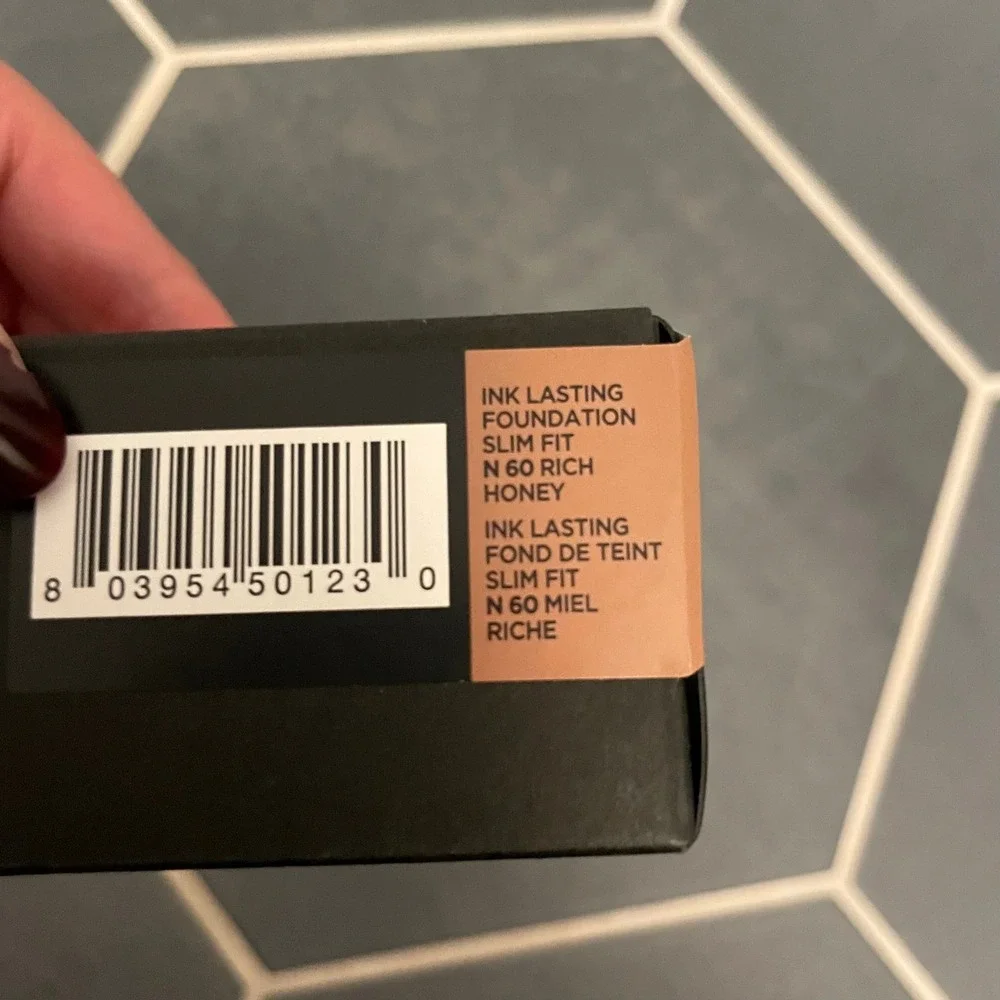 Avon x The‎ Face Shop Ink Lasting Foundation Slim Fit N60 Rich Honey
